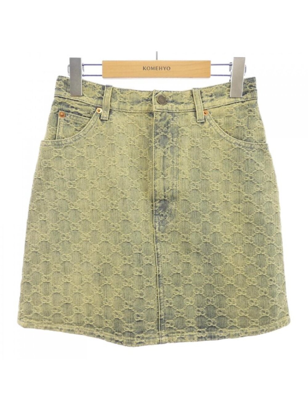Gucci GG Skirt Yellow